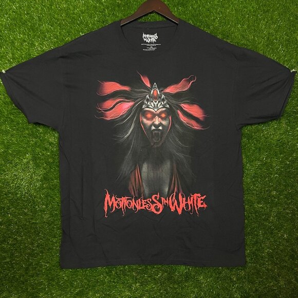 Motion is in White Rock band T-shirt, size 2XL - Picture 4 of 4